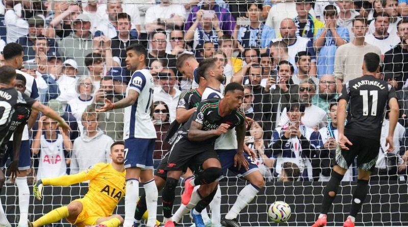 Man of the Match Tottenham vs Arsenal: Gabriel Magalhaes