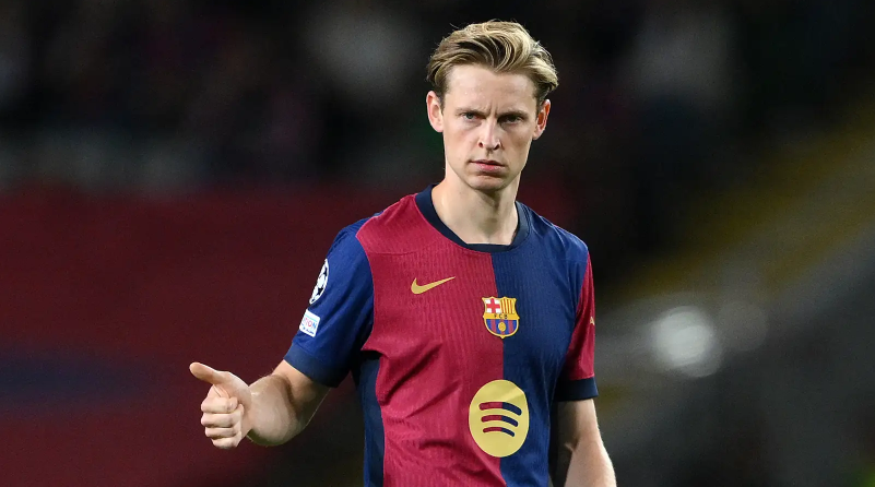 Frenkie De Jong Menangis di Laga Real Sociedad vs Barcelona