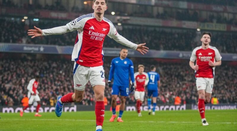 Hasil Arsenal vs Dinamo Zagreb: Skor 3-0